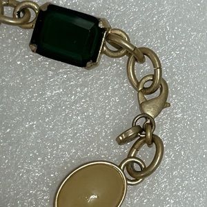 Loft CZ gem stone necklace 15” long